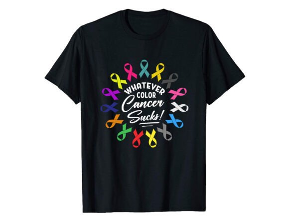 Download Cancer Sucks Fight Awareness T-Shirt - Cancer Collection