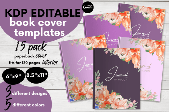 Download 15 Book Cover Bundle Templates/Editable - Templates Collection