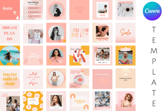 Download Instagram Templates Canva Pastel Colors - Templates Collection