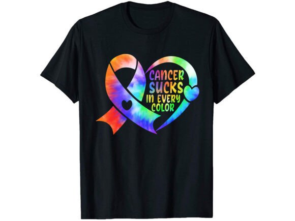 Download Cancer Sucks in Every Awareness T-Shirt - Cancer Collection