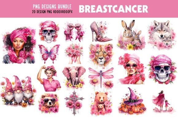 Download October Breast Cancer Awareness Bundle - Cancer Collection