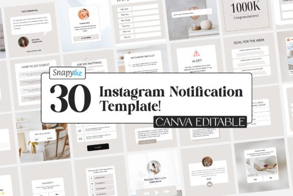 Download Instagram Notification Canva Templates - Templates Collection