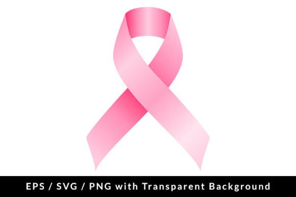 Download Pink Ribbon Breast Cancer Symbol SVG EPS - Cancer Collection