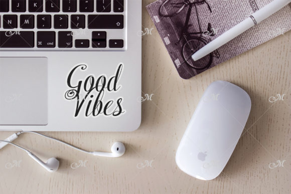 Download Macbook Styled Photo, Decal Mock-up - Styled Collection