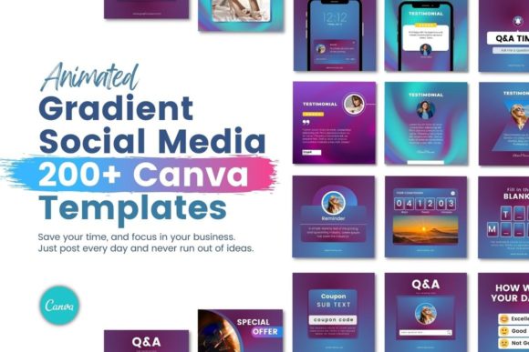 Download Animated Gradient Canva Templates - Templates Collection