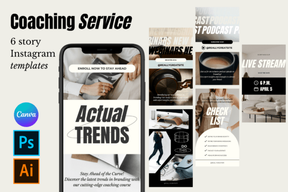Download Visual Identity Minimal Story Templates - Templates Collection