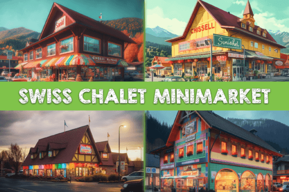 Download Swiss Chalet Styled Minimarket 5 - Styled Collection