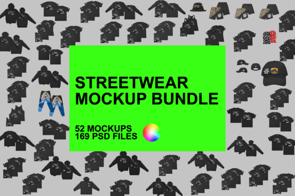 Download Streetwear Mockup Bundle Templates - Templates Collection