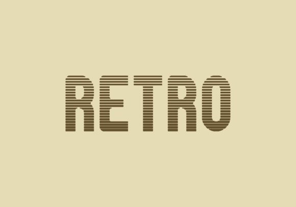 Download Retro Vector Text Effect Fully Editable - Retro Collection