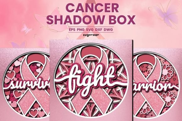 Download Breast Cancer Layered SVG Bundle - Cancer Collection