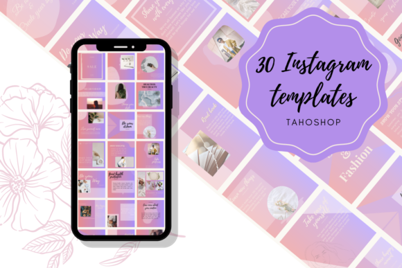 Download Colorful Instagram Templates - Templates Collection