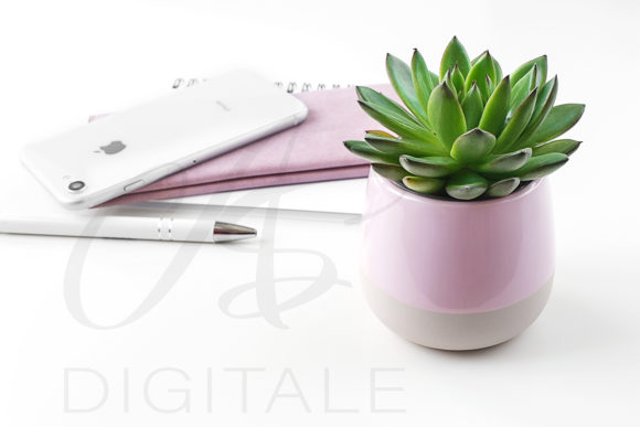 Download Feminine Styled Desktop Mockup - Styled Collection