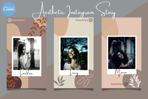 Download Aesthetic Insta Story - Canva Templates - Templates Collection