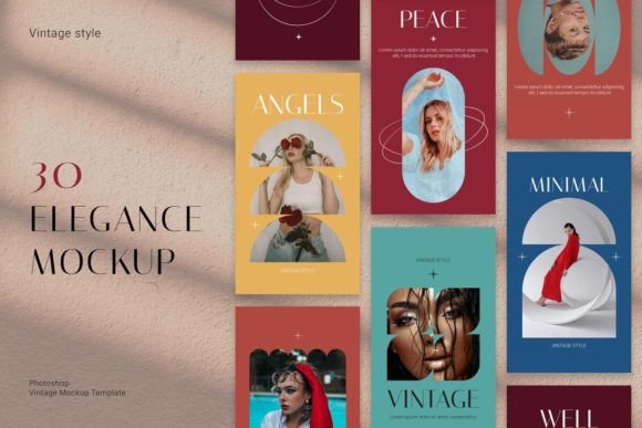 Download 30 Elegance Mockup Photoshop Templates - Templates Collection