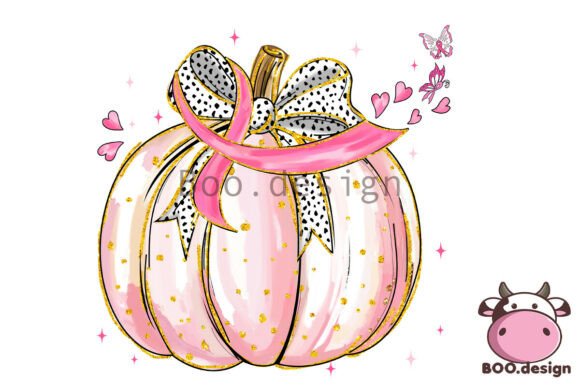 Download Preppy Pink Pumpkin Breast Cancer Png - Cancer Collection