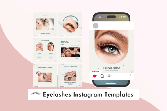Download Eyelashes Instagram Templates - Templates Collection